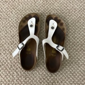 Birkenstock White Sandals
